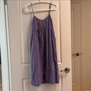 Lou & Grey Purple Spaghetti Strap Dress